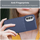 For Motorola Moto G82 Thunderbolt Shockproof TPU Protective Soft Phone Case(Blue)