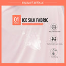 Summer Outdoor Ice Silk Zipper Sun-proof Clothing Headscarf Suit Protection Equipment(Purple)