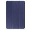 For Lenovo Tab M10 3rd Gen Custer Pure Color 3-Fold Holder Smart Leather Tablet Case(Blue)