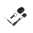 HP-A009 Motorcycle Cowhide Leather Induction Key Protective Cover for Harley Sportster S(Brown)