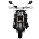 HP-DF018 Motorcycle Aluminum Alloy Front Windshield for Honda CB650R(Black)