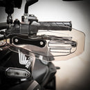 HP-HS002 1 Pair Motorcycle PC Front Windshield Handguard for Harley 883 / x48 / 1200(Grey)