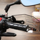 HP-HS002 1 Pair Motorcycle PC Front Windshield Handguard for Harley 883 / x48 / 1200(Black)