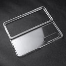For Samsung Galaxy Z Fold4 Transparent PC Phone Case