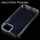 0.75mm Ultra-thin Transparent TPU Phone Case For iPhone 14