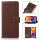 Litchi Texture Horizontal Flip Leather Phone Case For iPhone 14 Pro Max (Brown)