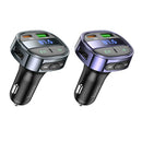 hoco E70 PD30W + QC3.0 Car Bluetooth FM Transmitter(Blue)