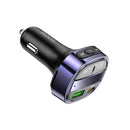 hoco E70 PD30W + QC3.0 Car Bluetooth FM Transmitter(Metal Grey)
