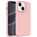Starry Series Shockproof Straw Material + TPU Protective Phone Case For iPhone 14 (Pink)