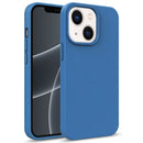 Starry Series Shockproof Straw Material + TPU Protective Phone Case For iPhone 14 (Blue)
