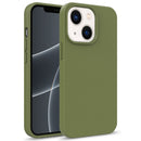 Starry Series Shockproof Straw Material + TPU Protective Phone Case For iPhone 14 Max (Army Green)
