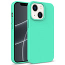 Starry Series Shockproof Straw Material + TPU Protective Phone Case For iPhone 14 Max (Green)