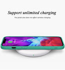 Starry Series Shockproof Straw Material + TPU Protective Phone Case For iPhone 14 Max (Green)