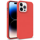 Starry Series Shockproof Straw Material + TPU Protective Phone Case For iPhone 14 Pro (Red)