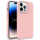Starry Series Shockproof Straw Material + TPU Protective Phone Case For iPhone 14 Pro (Pink)