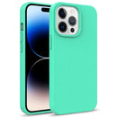 Starry Series Shockproof Straw Material + TPU Protective Phone Case For iPhone 14 Pro (Green)
