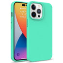 Starry Series Shockproof Straw Material + TPU Protective Phone Case For iPhone 14 Pro Max (Green)