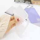 For iPhone 11 Pro Max 1.5mm Liquid Emulsion Translucent TPU case(White)