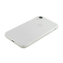 For iPhone XR 1.5mm Liquid Emulsion Translucent TPU case(White)