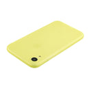 For iPhone XR 1.5mm Liquid Emulsion Translucent TPU case(Yellow)