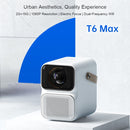 Wanbo T6 Max Portable 1080P HD 550 ANSI Smart LED Projector(EU Plug)