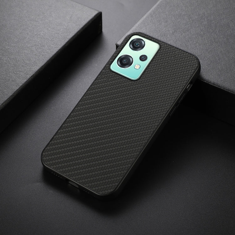 For OnePlus Nord CE 2 Lite 5G Carbon Fiber Texture Shockproof Protective Phone Case(Black)