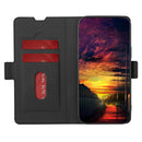 For Xiaomi 12 Twill Texture Side Button Leather Phone Case(Black)