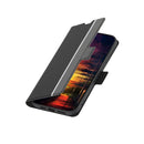 For Xiaomi 12 Twill Texture Side Button Leather Phone Case(Black)