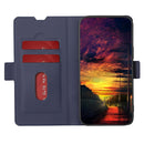 For Xiaomi 12 Pro Twill Texture Side Button Leather Phone Case(Blue)