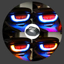 Motorcycle LED Tail Light for Honda CB650R / CBR650R / CB150R(Blue Light)