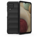 For Samsung Galaxy A12 4G/A12 5G Magic Shield TPU + Flannel Phone Case(Black)