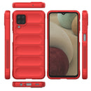 For Samsung Galaxy A12 4G/A12 5G Magic Shield TPU + Flannel Phone Case(Wine Red)