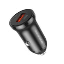 Borofone BZ18 Single USB Port QC3.0 Car Charger(Black)