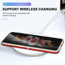 For Samsung Galaxy Z Flip4 Clear Acrylic+PC+TPU Shockproof Phone Case(Red)