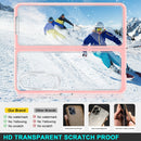 For Samsung Galaxy Z Fold4 Clear Acrylic+PC+TPU Shockproof Phone Case(Pink)