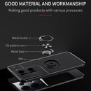 For OPPO Reno8 Pro Metal Ring Holder 360 Degree Rotating TPU Phone Case(Black)