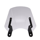 HP-DF016-B Motorcycle Front Windshield for Benelli Leoncino Trail 250(Transparent)