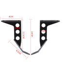 HP-DF016-B Motorcycle Front Windshield for Benelli Leoncino Trail 250(Transparent)