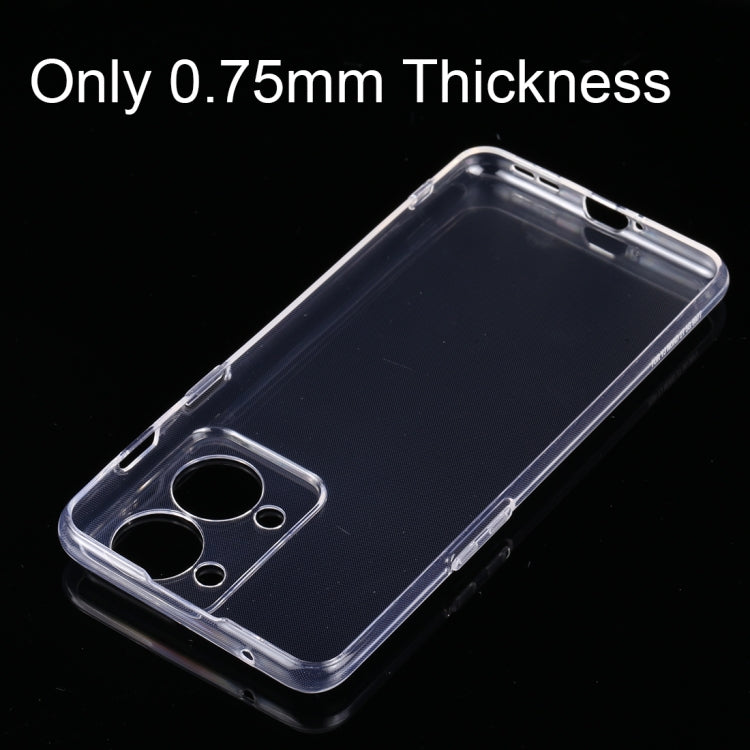 For OnePlus Nord 2T 0.75mm Ultra-thin Transparent TPU Phone Case