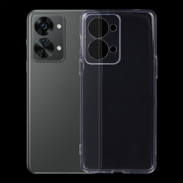 For OnePlus Nord 2T 0.75mm Ultra-thin Transparent TPU Phone Case