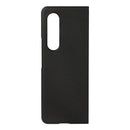 For Samsung Galaxy Z Fold4 Two-color Litchi Texture Phone Case(Black)