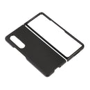 For Samsung Galaxy Z Fold4 Two-color Litchi Texture Phone Case(Black)
