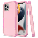 Commuter Shockproof TPU + PC Phone Case For iPhone 14 (Pink)