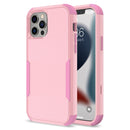 Commuter Shockproof TPU + PC Phone Case For iPhone 14 (Pink)