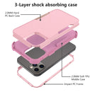 Commuter Shockproof TPU + PC Phone Case For iPhone 14 (Pink)