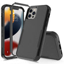 Commuter Shockproof TPU + PC Phone Case For iPhone 14 (Black)