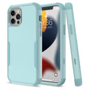 Commuter Shockproof TPU + PC Phone Case For iPhone 14 (Grey Green)