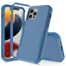 Commuter Shockproof TPU + PC Phone Case For iPhone 14 Pro Max (Royal Blue)
