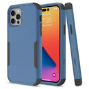 Commuter Shockproof TPU + PC Phone Case For iPhone 14 Pro Max (Royal Blue+Black)