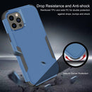Commuter Shockproof TPU + PC Phone Case For iPhone 14 Pro Max (Royal Blue+Black)